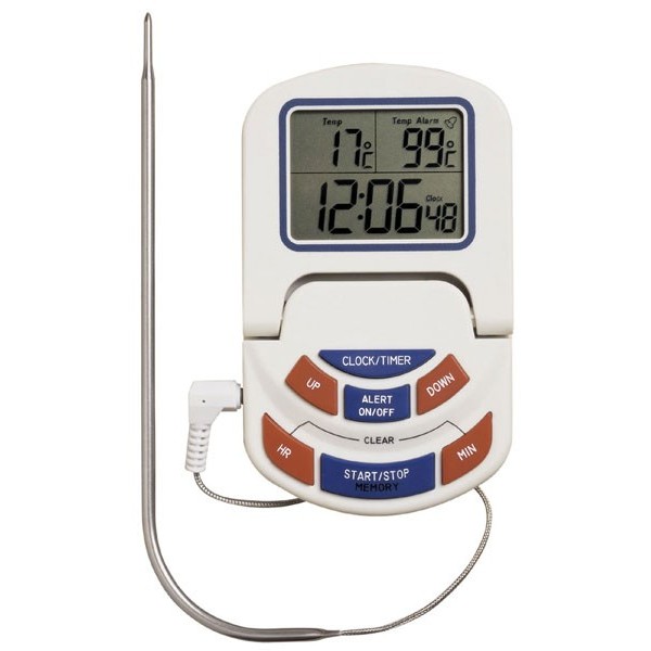 oventhermometer met timer en alarmfunctie TEMPERATUUR