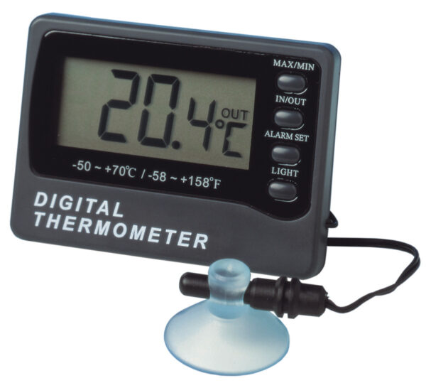 aquariumthermometer met externe temperatuurvoeler OP = OP