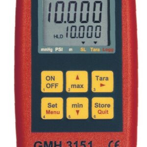 GMH 3151 Draagbare Manometer / Logger DRUK