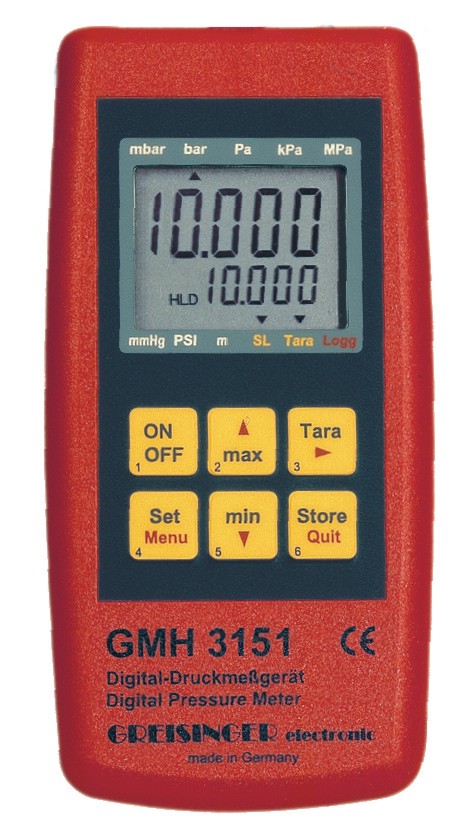 GMH 3151 handmanometer / logger DRUK