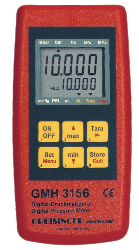 GMH 3156 Ex verschildrukmeter / logger DRUK