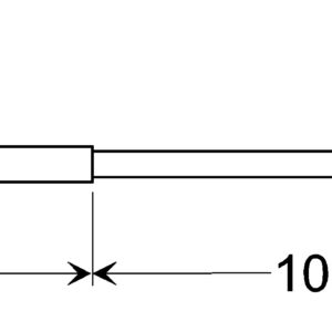 manometer Ø 63 mm, ABS, 4 bar/psi, onder G1/4 OP = OP