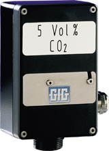 IR 24 gasdetector/-zender kooldioxide en methaan GASDETECTIE